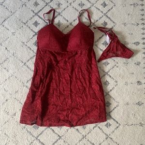 Lace Babydoll Lingerie
